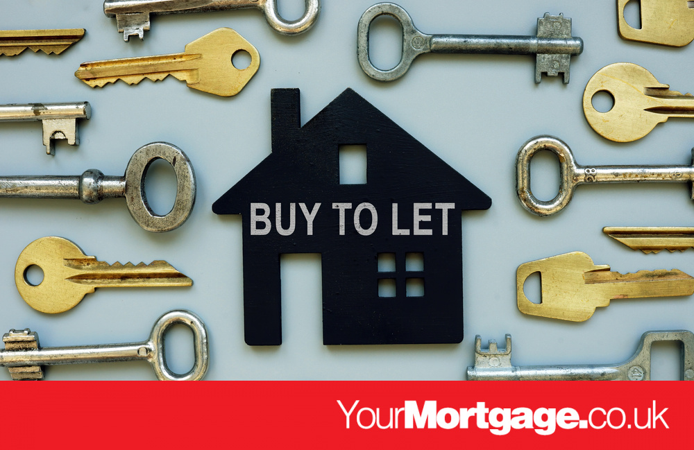 an image of keys and a house that reads 'buy to let' to denote a story about landlords